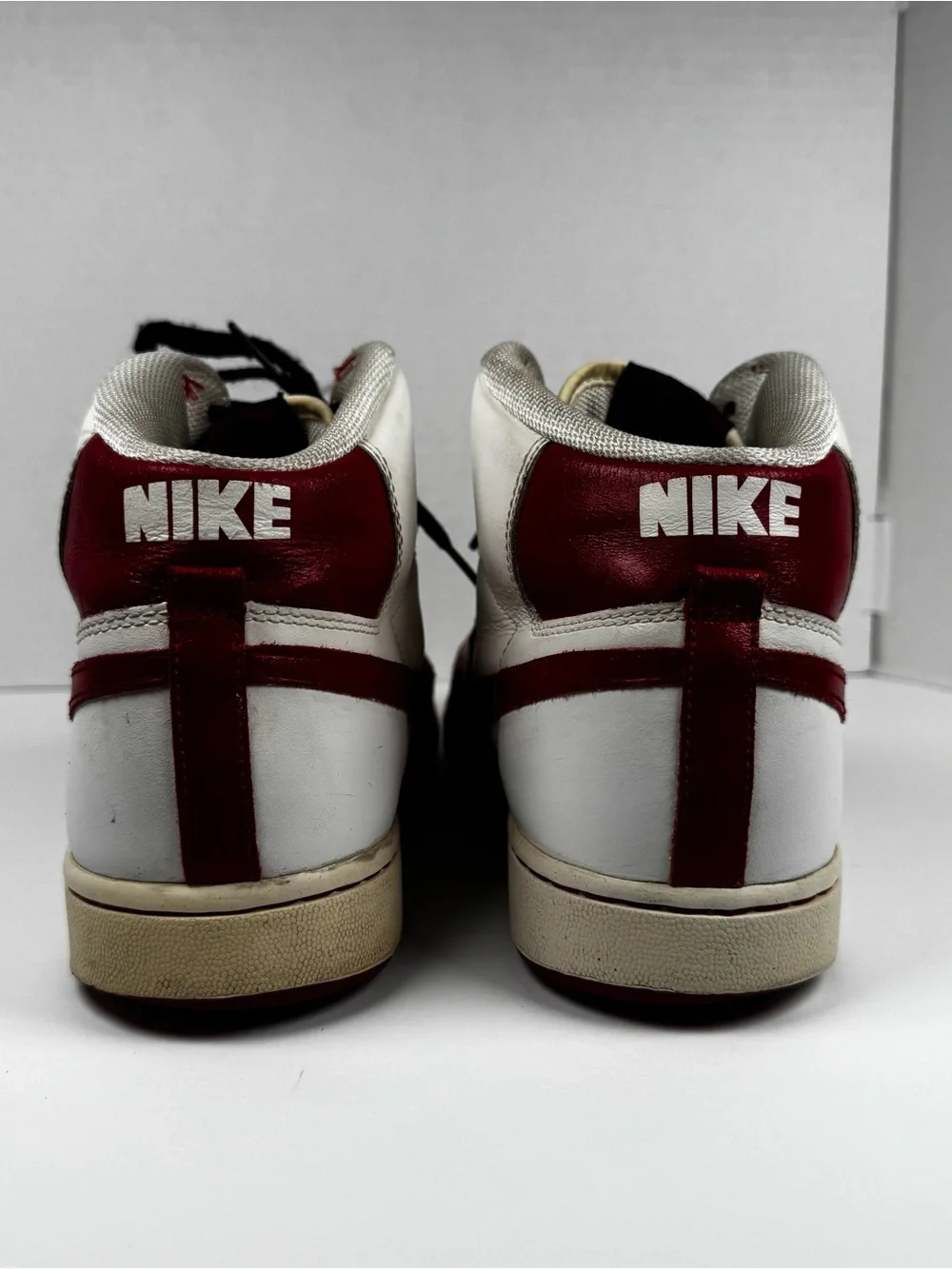 Nike Legend Mid Dunk Mens 10.5 Shoes 11/2008 Varsity Red White Black 312311-100